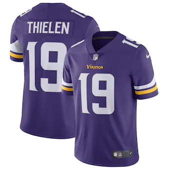 mens nike adam thielen purple minnesota vikings vapor u